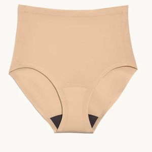 Knix leakproof high rise period panties XXXL 3XL medium absorbency nude